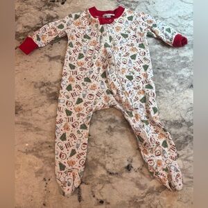 Magnolia Baby "Cookie Exchange" print Christmas pajamas